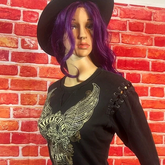 Affliction Women’s T-Shirt - Picture 2 of 15